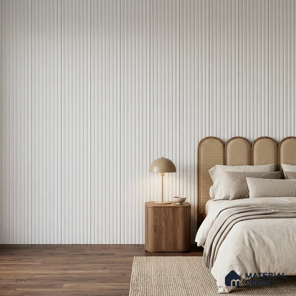 Dove Grey Plain Colour Look PN 07162 9.5 ft x 4.7 inch Charcoal Panel - 11 mm | Suitable for Feature Wall, TV Unit & Living Room | Width is Subjected to 5% Variation