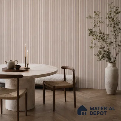 Wooden Look PN 07377 8 ft x 9.6 inch PVC Panel - 10 mm | Suitable for Living Room, Bedroom & Office | Width is Subjected to 5% Variation
