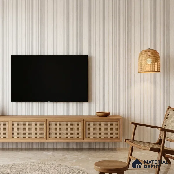 Frosty White Marble Look PN 07386 8 ft x 9.6 inch PVC Panel - 10 mm | Suitable for Living Room, Bedroom & Office | Width is Subjected to 5% Variation