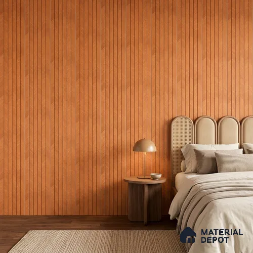 Wooden Look PN 07398 8 ft x 9.6 inch PVC Panel - 10 mm | Suitable for Living Room, Bedroom & Office | Width is Subjected to 5% Variation
