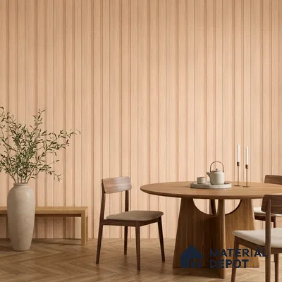 Wooden Look PN 07458 8 ft x 4.8 inch PVC Panel - 10 mm | Suitable for Living Room, Bedroom & Office | Width is Subjected to 5% Variation