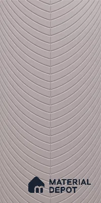 Beige Patterned Decorative Wall Panel PN 02876 8 ft x 12 inch Charcoal Panel - 4 mm | Suitable for Feature Wall, TV Unit & Living Room | Width is Subjected to 5% Variation