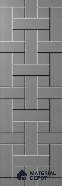 Grey Patterned look PN 02998 Polymer Coated HDHMR Decorative Wall Panel | 8 ft x 2 ft | 6 - mm | Width is Subjected to 5% Variation