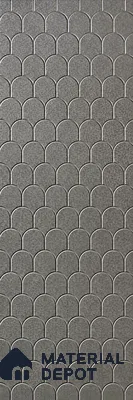 Grey Patterned Look HDHMR Decorative Wall Panel PN 03003 8 ft x 2 ft - 6 mm | Suitable for Feature Wall, TV Unit & Living Room | Width is Subjected to 5% Variation