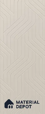 Beige Patterned Look HDHMR Decorative Wall Panel PN 03004 C 8 ft x 2 ft - 6 mm | Suitable for Feature Wall, TV Unit & Living Room | Width is Subjected to 5% Variation