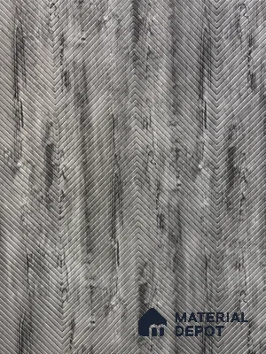 Blue Patterned Look Charcoal Decorative Wall Panel PN 03825 8 ft x 2 ft - 4 mm | Suitable for Feature Wall, TV Unit & Living Room | Width is Subjected to 5% Variation