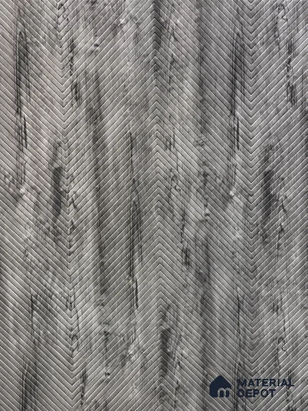 Blue Patterned Look Charcoal Decorative Wall Panel PN 03825 8 ft x 2 ft - 4 mm | Suitable for Feature Wall, TV Unit & Living Room | Width is Subjected to 5% Variation