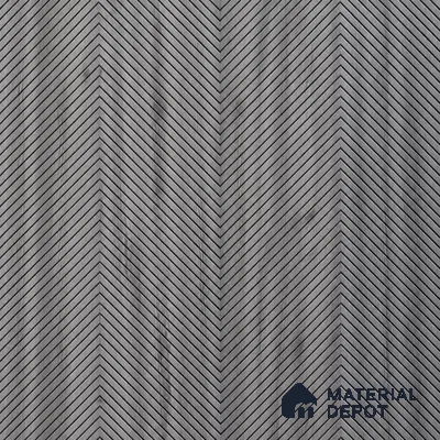 Grey Patterned Look Charcoal Decorative Wall Panel PN 03826 8 ft x 2 ft - 4 mm | Suitable for Feature Wall, TV Unit & Living Room | Width is Subjected to 5% Variation