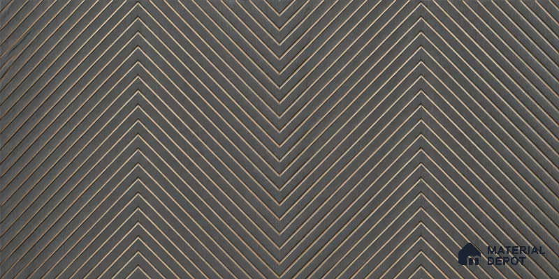 Grey Patterned Look Charcoal Decorative Wall Panel PN 03829 8 ft x 2 ft - 4 mm | Suitable for Feature Wall, TV Unit & Living Room | Width is Subjected to 5% Variation