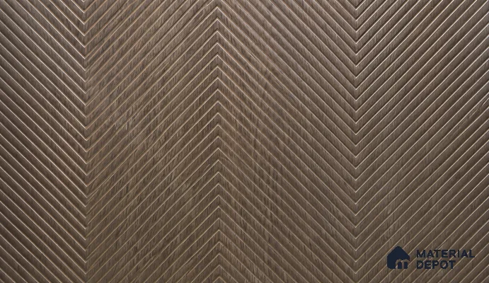 Brown Patterned Look Charcoal Decorative Wall Panel PN 03830 8 ft x 2 ft - 4 mm | Suitable for Feature Wall, TV Unit & Living Room | Width is Subjected to 5% Variation