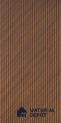 Brown Patterned Look Charcoal Decorative Wall Panel 8 ft x 2 ft 4 mm | Ideal For Feature Wall, Living Room, Bedroom, Home, Office | PN 03834 | Width is Subjected to 5% Variation