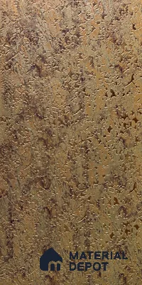 Brown Stone Look Charcoal Decorative Wall Panel PN 05564 8 ft x 2 ft - 4 mm | Suitable for Feature Wall, TV Unit & Living Room | Width is Subjected to 5% Variation