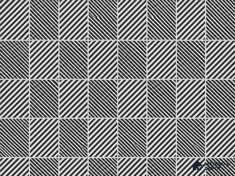 Grey Patterned Look Charcoal Decorative Wall Panel PN 05571 8 ft x 2 ft - 4 mm | Suitable for Feature Wall, TV Unit & Living Room | Width is Subjected to 5% Variation