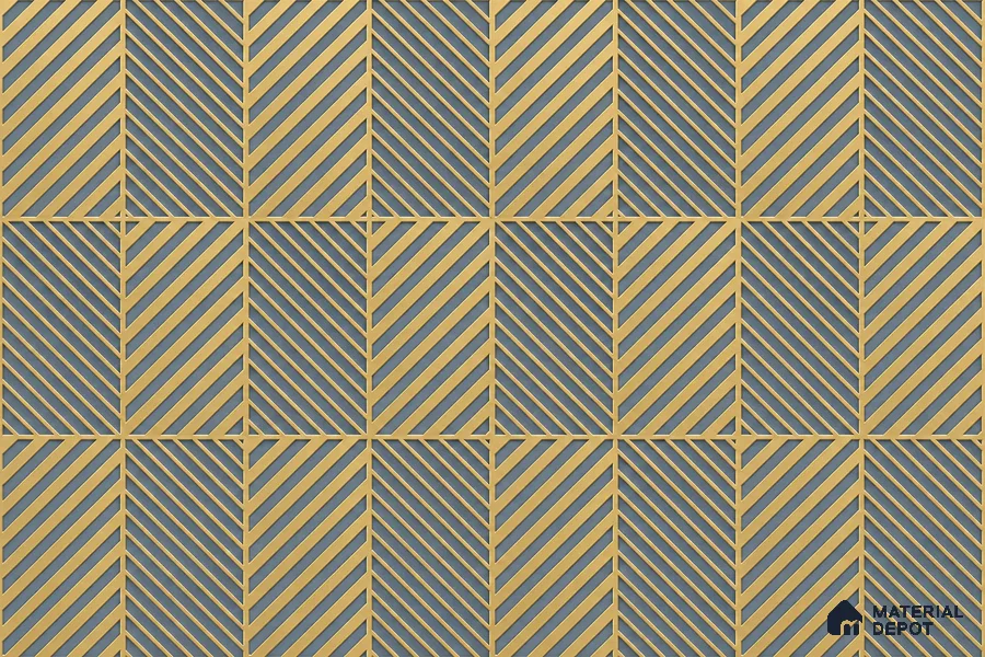 Grey Patterned Look Charcoal Decorative Wall Panel PN 05574 8 ft x 2 ft - 4 mm | Suitable for Feature Wall, TV Unit & Living Room | Width is Subjected to 5% Variation