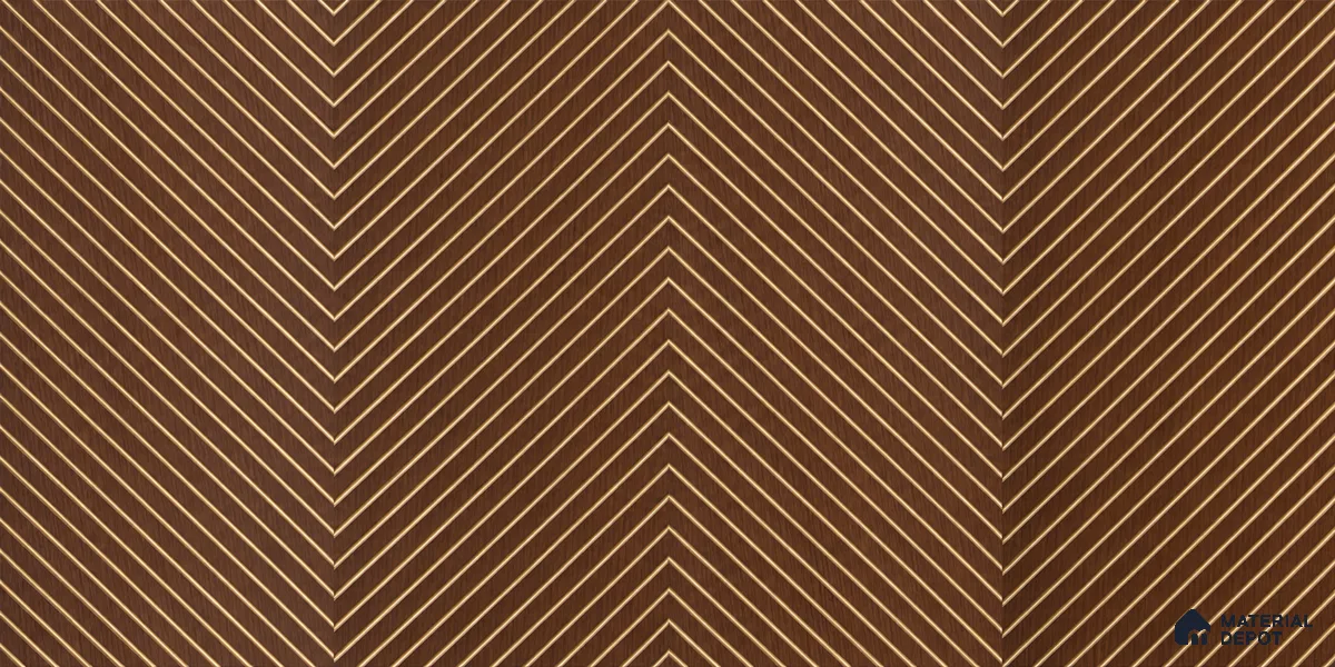 Brown Wood Look Charcoal Decorative Wall Panel PN 05579 8 ft x 2 ft - 4 mm | Suitable for Feature Wall, TV Unit & Living Room | Width is Subjected to 5% Variation