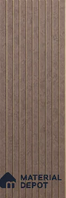 PN 05641 Charcoal Decorative Wall Panel - 8 ft x 1 ft - 7 mm | Width is Subjected to 5% Variation
