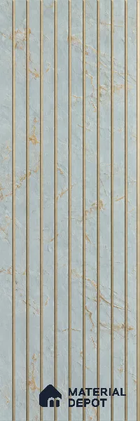 PN 05643 Charcoal Decorative Wall Panel - 8 ft x 1 ft - 7 mm | Width is Subjected to 5% Variation