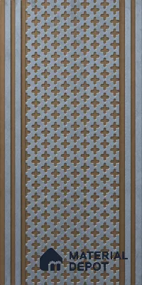 Multi Colour Patterned Look Charcoal Decorative Wall Panel PN 05649 8 ft x 1 ft - 7 mm | Suitable for Feature Wall, TV Unit & Living Room | Width is Subjected to 5% Variation