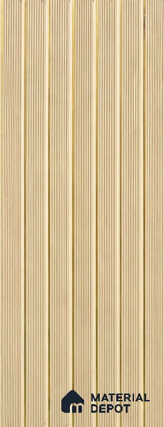 Wooden Look PN 05786 9.5 ft x 7.8 inch Charcoal Panel - 12 mm | Suitable for Feature Wall, TV Unit & Living Room | Width is Subjected to 5% Variation