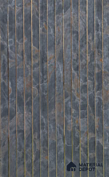 Grey Metallic Look PN 05787 9.5 ft x 7.8 inch Charcoal Panel - 12 mm | Suitable for Feature Wall, TV Unit & Living Room | Width is Subjected to 5% Variation