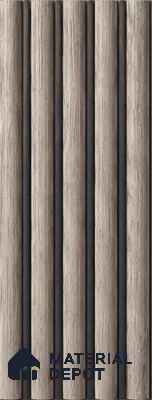 Wooden Look PN 06164 9.5 ft x 7.8 inch Charcoal Panel - 12 mm | Suitable for Feature Wall, TV Unit & Living Room | Width is Subjected to 5% Variation