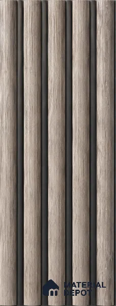 Wooden Look PN 06164 9.5 ft x 7.8 inch Charcoal Panel - 12 mm | Suitable for Feature Wall, TV Unit & Living Room | Width is Subjected to 5% Variation