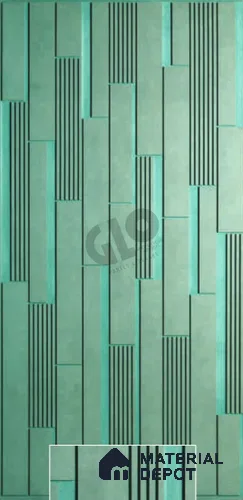 6120 GLO 2440x1220 mm Fluted HDHMR Panel - 12 mm