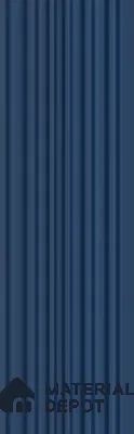 Prussian Blue Plain Colour Look PN 00517 9.5 ft x 4.8 inch Charcoal Panel - 12 mm | Suitable for Feature Wall, TV Unit & Living Room | Width is Subjected to 5% Variation