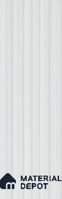 Grey Plain Colour Louver PN 00520 9.5 ft x 4.8 inch Charcoal Panel - 12 mm | Suitable for Feature Wall, TV Unit & Living Room | Width is Subjected to 5% Variation
