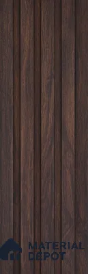 Wooden Look PN 00642 8 ft x 4.8 inch Charcoal Panel - 11 mm | Suitable for Feature Wall, TV Unit & Living Room | Width is Subjected to 5% Variation