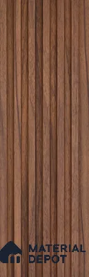 Wooden Look PN 00648 8 ft x 4.8 inch Charcoal Panel - 11 mm | Suitable for Feature Wall, TV Unit & Living Room | Width is Subjected to 5% Variation