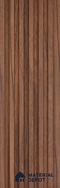 Wooden Look PN 00648 8 ft x 4.8 inch Charcoal Panel - 11 mm | Suitable for Feature Wall, TV Unit & Living Room | Width is Subjected to 5% Variation