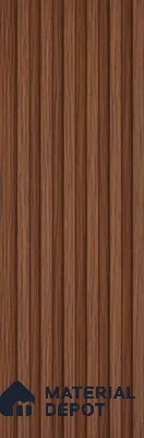 Wooden Look PN 00650 8 ft x 4.8 inch Charcoal Panel - 11 mm | Suitable for Feature Wall, TV Unit & Living Room | Width is Subjected to 5% Variation