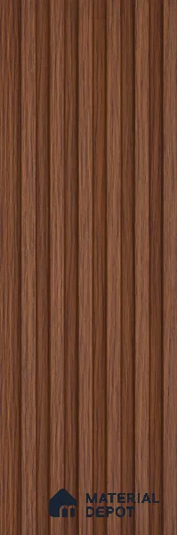 Wooden Look PN 00650 8 ft x 4.8 inch Charcoal Panel - 11 mm | Suitable for Feature Wall, TV Unit & Living Room | Width is Subjected to 5% Variation