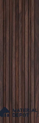 Wooden Look PN 00651 8 ft x 4.8 inch Charcoal Panel - 11 mm | Suitable for Feature Wall, TV Unit & Living Room | Width is Subjected to 5% Variation