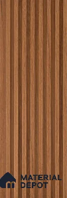 Wooden Look PN 03399 9.5 ft x 4.8 inch Charcoal Panel - 11 mm | Suitable for Feature Wall, TV Unit & Living Room | Width is Subjected to 5% Variation