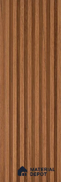 Wooden Look PN 03399 9.5 ft x 4.8 inch Charcoal Panel - 11 mm | Suitable for Feature Wall, TV Unit & Living Room | Width is Subjected to 5% Variation