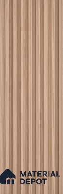 Wooden Look PN 03420 8 ft x 4.8 inch Charcoal Panel - 11 mm | Suitable for Feature Wall, TV Unit & Living Room | Width is Subjected to 5% Variation