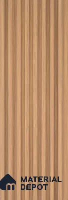 Wooden Look PN 03422 8 ft x 4.8 inch Charcoal Panel - 11 mm | Suitable for Feature Wall, TV Unit & Living Room | Width is Subjected to 5% Variation