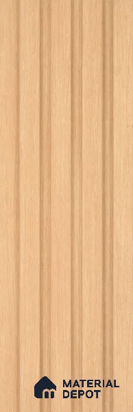 Brown Wooden Look Charcoal Louver/Panel 9.5 ft x 4.9 inch - 11 mm | Ideal for Feature Wall, Living Room, Bedroom, Home, Office | PN 03520 Width is Subjected to 5% Variation