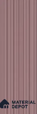 Pink Plain Colour Louver PN 03538 9.5 ft x 4.7 inch Charcoal Panel - 12 mm | Suitable for Feature Wall, TV Unit & Living Room | Width is Subjected to 5% Variation