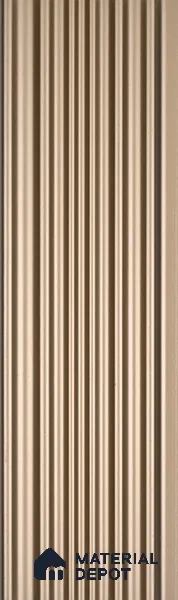Cappuccino Beige Plain Colour Look PN 03540 9.5 ft x 4.7 inch Charcoal Panel - 12 mm | Suitable for Feature Wall, TV Unit & Living Room | Width is Subjected to 5% Variation