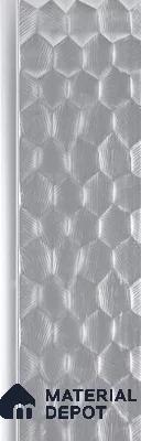 Cloud Grey Metallic Look PN 06073 9.5 ft x 4.7 inch Charcoal Panel - 7 mm | Suitable for Feature Wall, TV Unit & Living Room | Width is Subjected to 5% Variation