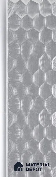 Cloud Grey Metallic Look PN 06073 9.5 ft x 4.7 inch Charcoal Panel - 7 mm | Suitable for Feature Wall, TV Unit & Living Room | Width is Subjected to 5% Variation