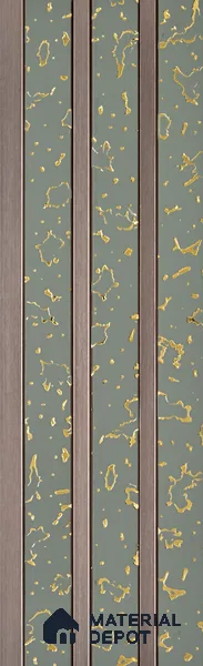 Steel Grey Luxury Look PN 06076 9.5 ft x 4.6 inch Charcoal Panel - 8 mm | Suitable for Feature Wall, TV Unit & Living Room | Width is Subjected to 5% Variation