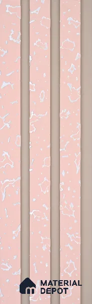 Pink Patterned Look PN 06077 9.5 ft x 4.6 inch Charcoal Panel - 8 mm | Suitable for Feature Wall, TV Unit & Living Room | Width is Subjected to 5% Variation
