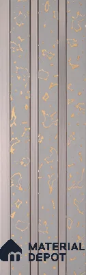 Cloud Grey Luxury Look PN 06081 9.5 ft x 4.6 inch Charcoal Panel - 8 mm | Suitable for Feature Wall, TV Unit & Living Room | Width is Subjected to 5% Variation