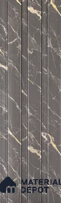 Mid Grey Marble Look PN 06087 9.5 ft x 4.6 inch Charcoal Panel - 8 mm | Suitable for Feature Wall, TV Unit & Living Room | Width is Subjected to 5% Variation