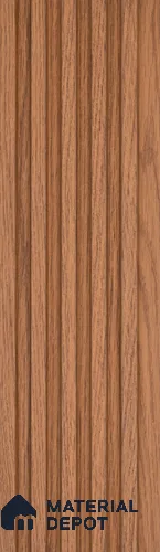PN 06812 9.2 ft x 4.7 inch Charcoal Louvers/Panels - 12 mm