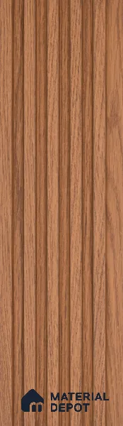 Wooden Look PN 06812 9.2 ft x 4.8 inch Charcoal Panel - 12 mm | Suitable for Living Room, Bedroom & TV Cabinet | Width is Subjected to 5% Variation